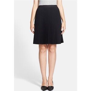 Theory wool blend Urban pleated skirt m